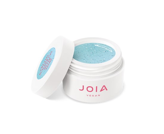 Изображение  Modeling gel JOIA vegan Creamy Builder Gel Silver Azure, 15 ml, Volume (ml, g): 15, Color No.: Silver Azure, Color: Blue