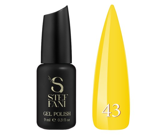 Изображение  Steffani Color Gel polish №043, 9 ml, Volume (ml, g): 9, Color No.: 43