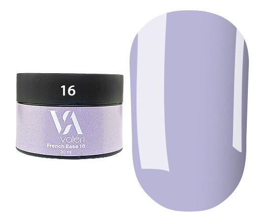 Изображение  Base for gel polish Valeri French Base 30 ml, № 16, Volume (ml, g): 30, Color No.: 16