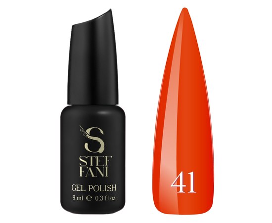 Изображение  Steffani Color Gel polish №041 pumpkin, 9 ml, Volume (ml, g): 9, Color No.: 41