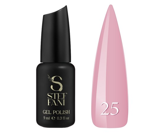 Изображение  Steffani Color Gel polish №025, 9 ml, Volume (ml, g): 9, Color No.: 25