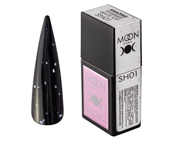 Изображение  Top with shimmer Moon Full Amazing Shimmer Top №SH01, 12 ml, Volume (ml, g): 12, Color No.: SH01