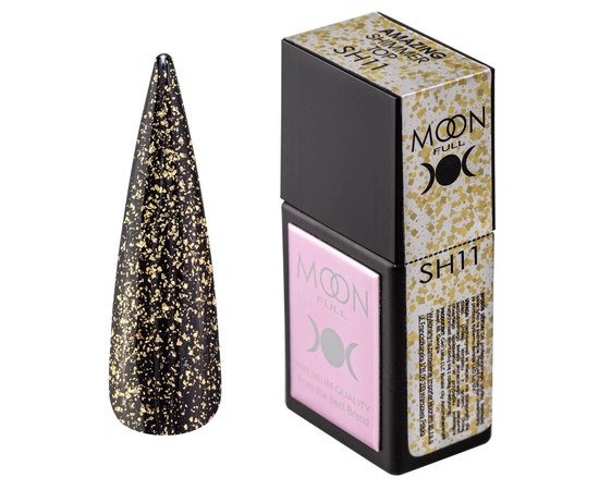 Изображение  Top with shimmer Moon Full Amazing Shimmer Top №SH11, 12 ml, Volume (ml, g): 12, Color No.: SH11