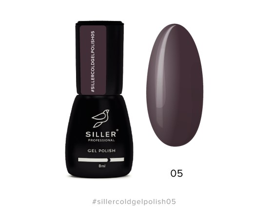 Изображение  Gel nail polish Siller Cold No. 05, 8 ml, Volume (ml, g): 8, Color No.: 5