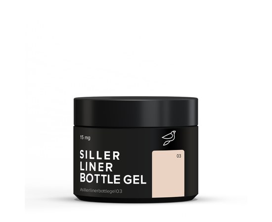 Изображение  Gel for extensions Siller Liner No. 03, 15 ml, Volume (ml, g): 15, Color No.: 3