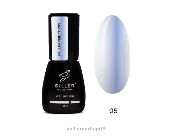 Изображение  Top for gel polish Siller Perl No. 05, 8 ml, Volume (ml, g): 8, Color No.: 5