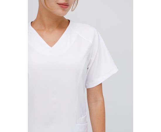 Изображение 3 Women's medical suit Arizona white s. 40, "WHITE ROBE" 468-324-924, Size: 40, Color: white