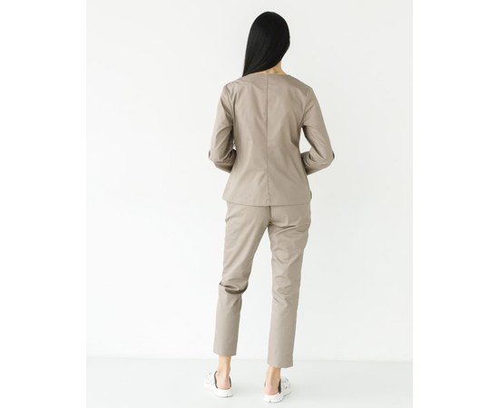 Изображение 2 Women's medical suit Jacqueline mocha s. 44, "WHITE ROBE" 440-421-677, Size: 44, Color: mocha