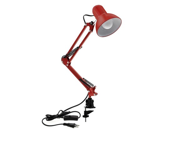 Зображення  Настільна лампа SWING ARM AD 800, червонаНастільна лампа SWING ARM AD 800, червона
