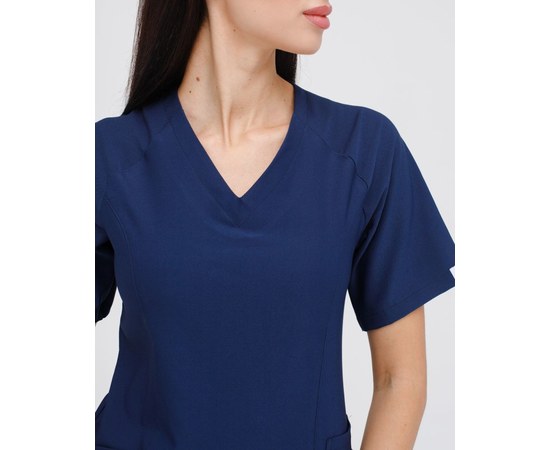 Изображение 3 Women's medical suit Arizona blue s. 52, "WHITE ROBE" 468-322-924, Size: 52, Color: blue