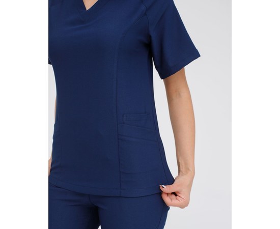 Изображение 4 Women's medical suit Arizona blue s. 50, "WHITE ROBE" 468-322-924, Size: 50, Color: blue