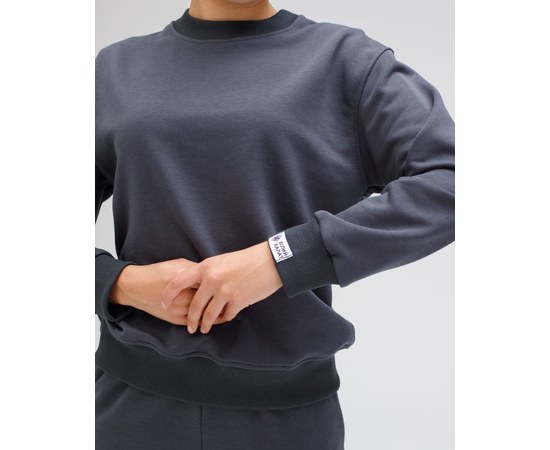 Изображение 5 Women's medical suit Montreal dark gray s. M, "WHITE ROBE" 471-408-758, Size: M, Color: dark grey