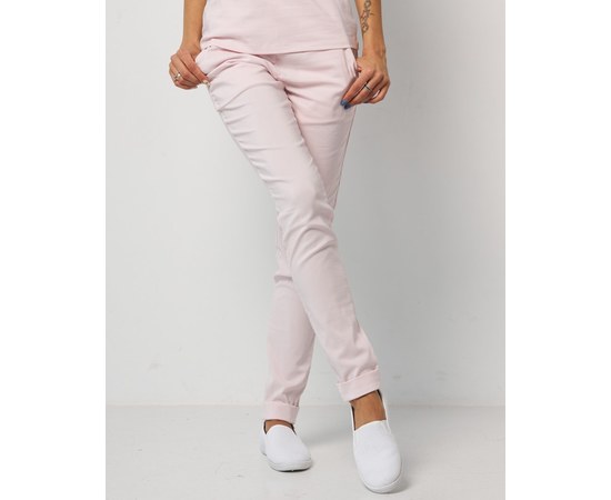 Изображение 7 Women's medical suit Marseille powder s. 42, "WHITE ROBE" 383-374-708, Size: 42, Color: powdery