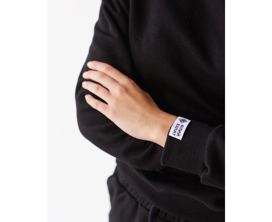 Изображение 4 Women's medical suit Montreal black s. XL, "WHITE ROBE" 471-321-758, Size: XL, Color: black