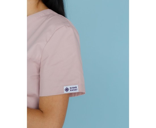 Изображение 9 Women's medical suit Topaz purple s. 52, "WHITE ROBE" 137-401-705, Size: 52, Color: lilac