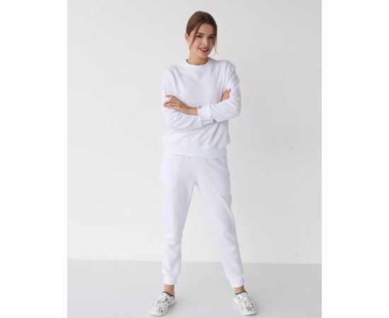 Изображение  Women's medical suit Montreal white s. M, "WHITE ROBE" 471-324-758, Size: M, Color: white