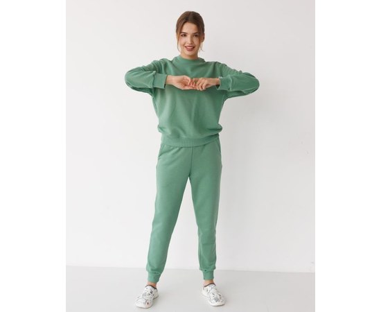 Зображення  Медичний костюм жіночий Монреаль зелений р. 2XL, "БІЛИЙ ХАЛАТ" 471-350-758, Розмір: 2XL, Колір: зелений