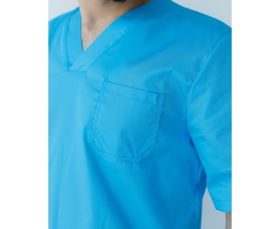 Изображение 5 Medical suit for men Granite cobalt s. 46, "WHITE ROBE" 130-439-710, Size: 46, Color: cobalt