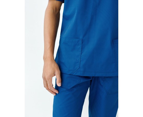 Изображение 5 Medical suit for men Granite blue s. 46, "WHITE ROBE" 130-322-710, Size: 46, Color: blue