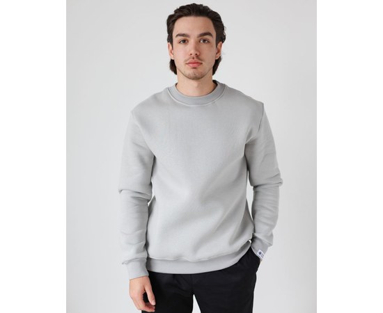 Изображение  Medical insulated sweatshirt for men Ontario gray s. 2XL, "WHITE ROBE" 479-328-730, Size: 2XL, Color: grey