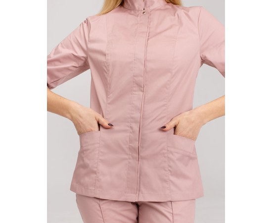 Изображение 5 Women's medical suit Sakura purple s. 54, "WHITE ROBE" 124-401-678, Size: 54, Color: lilac