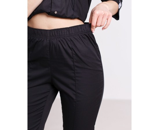 Изображение 8 Women's medical suit Sakura black s. 54, "WHITE ROBE" 124-321-678, Size: 54, Color: black