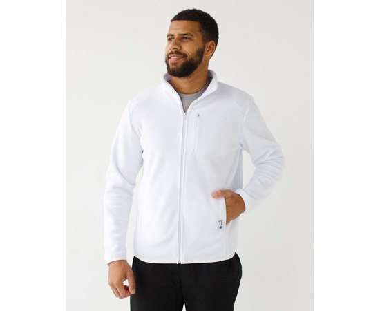Изображение  Men's fleece medical jacket Detroit white s. XL, "WHITE ROBE" 426-324-842, Size: XL, Color: white