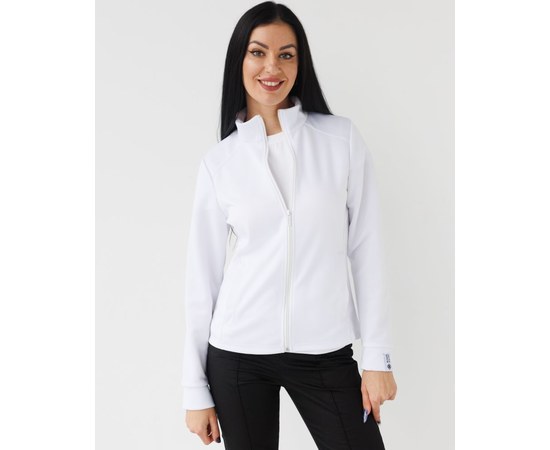 Изображение  Women's medical jacket Grace white s. L, "WHITE ROBE" 455-324-923, Size: L, Color: white