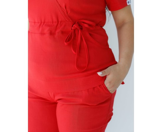 Изображение 7 Medical Women's Suit Rio Red +SIZE s. 56, "WHITE ROBE" 346-339-704, Size: 56, Color: red