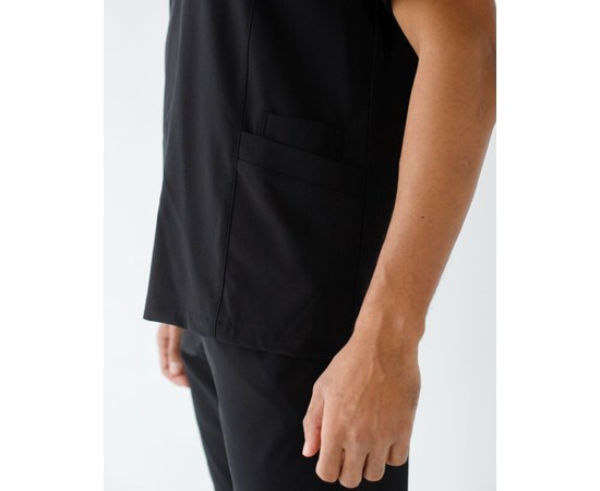 Изображение 7 Medical Men's Suit Arizona Black s. 54, "WHITE ROBE" 482-321-924, Size: 54, Color: black
