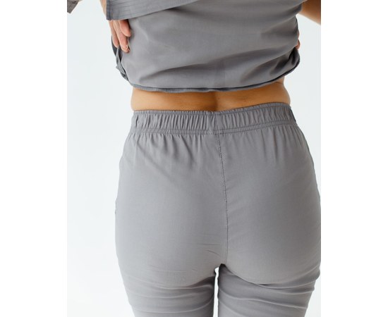 Изображение 8 Women's medical suit Rio gray s. 54, "WHITE ROBE" 135-328-707, Size: 54, Color: grey