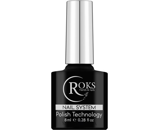 Изображение  Top for gel polish Roks Сrystal Top, 8 ml, Volume (ml, g): 8