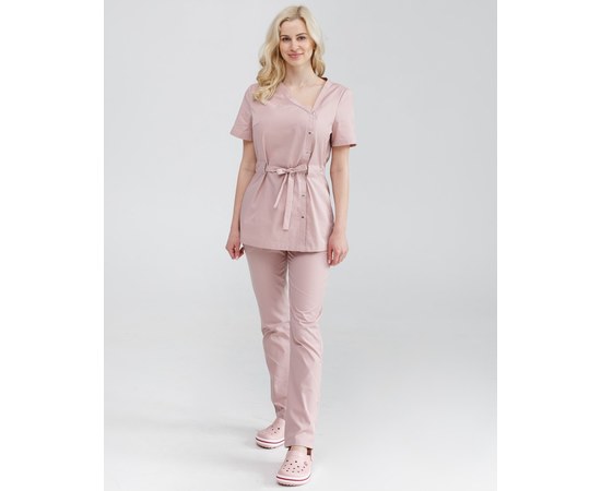 Изображение 10 Medical Women's Suit Naomi Purple s. 48, "WHITE ROBE" 331-401-679, Size: 48, Color: lilac