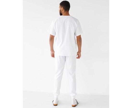 Изображение 2 Medical Men's Suit Arizona White s. 46, "WHITE ROBE" 482-324-924, Size: 46, Color: white