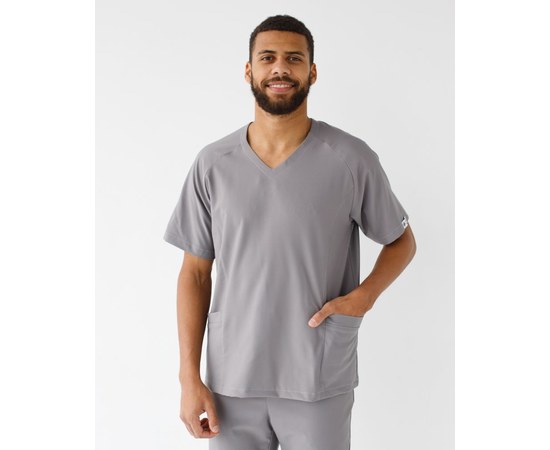 Изображение 3 Medical Men's Suit Arizona Gray s. 56, "WHITE ROBE" 482-328-924, Size: 56, Color: grey
