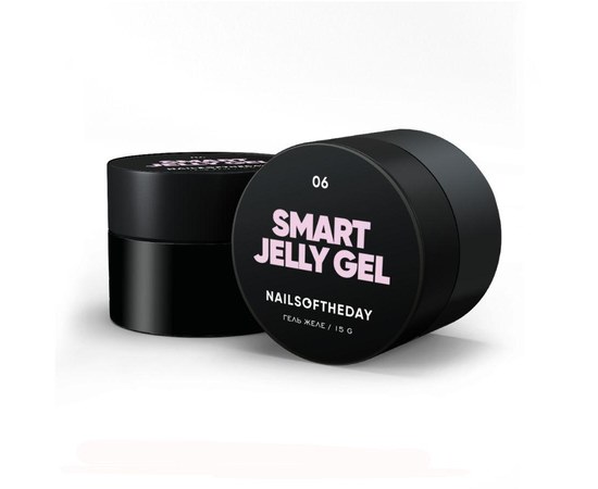 Изображение  Nails of the Day Smart Jelly gel 06 - construction gel jelly for nails, 15 g, Volume (ml, g): 15, Color No.: 6