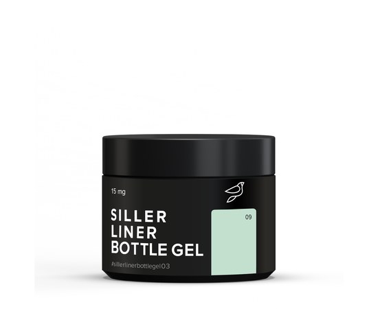 Изображение  Gel for extensions Siller Liner No. 09, 15 ml, Volume (ml, g): 15, Color No.: 9