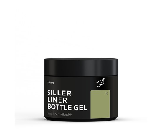 Изображение  Gel for extensions Siller Liner No. 10, 15 ml, Volume (ml, g): 15, Color No.: 10