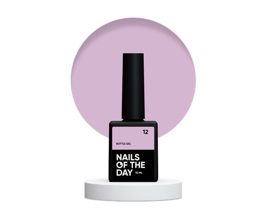 Зображення  Nails of the Day Bottle gel 12 - надміцний гель для нігтів, 10  мл, Об'єм (мл, г): 10, Цвет №: 12