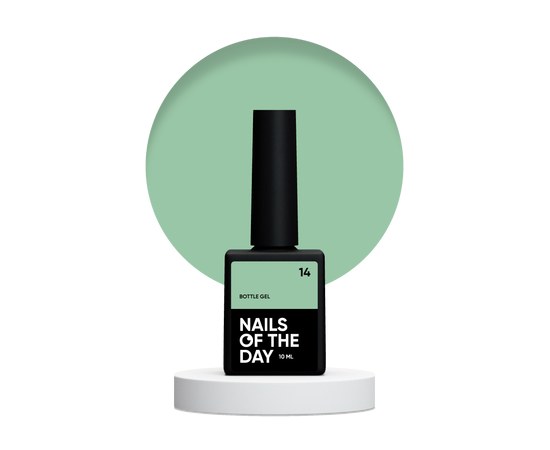 Зображення  Nails of the Day Bottle gel 14 - надміцний гель для нігтів, 10  мл, Об'єм (мл, г): 10, Цвет №: 14