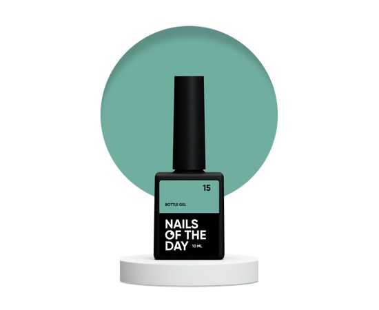 Зображення  Nails of the Day Bottle gel 15 - надміцний гель для нігтів, 10  мл, Об'єм (мл, г): 10, Цвет №: 15