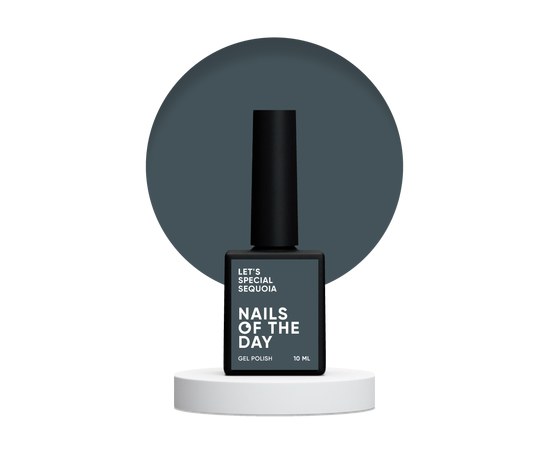 Изображение  Nails of the Day Let's special Sequoia - dark olive one-coat gel nail polish, 10 ml, Volume (ml, g): 10, Color No.: Sequoia