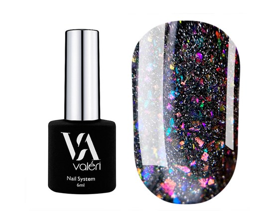 Изображение  Top reflecting without a sticky layer Valeri Top reflecting Disco Flash, 6 ml, Volume (ml, g): 6, Color No.: Disco
