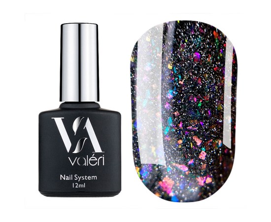 Изображение  Top reflecting without a sticky layer Valeri Top reflecting Disco Flash, 12 ml, Volume (ml, g): 12, Color No.: Disco