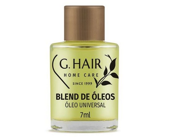Изображение  Масло универсальное для волос Inoar G.Hair Blend de Oleo, 7 мл