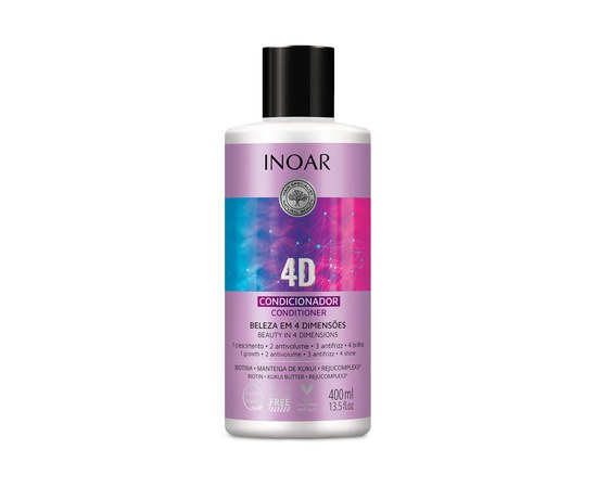 Изображение  Conditioner intensive treatment Inoar G. Hair 4D Beauty In 4 Dimension, 400 ml