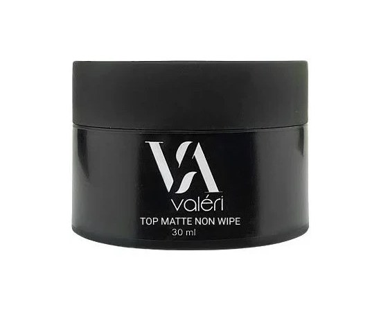 Изображение  Top mattifying for gel polish without a sticky layer Valeri Top Matt Non Wipe, 30 ml, Volume (ml, g): 30