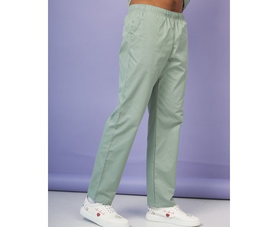 Изображение 7 Medical suit for men London olive-gray s. 46, "WHITE ROBE" 133-357-679, Size: 46, Color: olive-gray