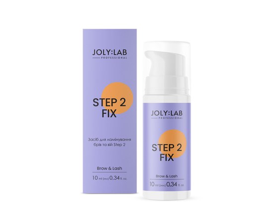 Изображение  Eyebrow and eyelash lamination product Joly:Lab Fix Step 2, 10 ml, Volume (ml, g): 10