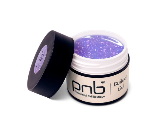 Изображение  Modeling gel PNB Purple Stardust purple star dust, 15 ml, Volume (ml, g): 15, Color No.: Purple Stardust, Color: Purple Stardust